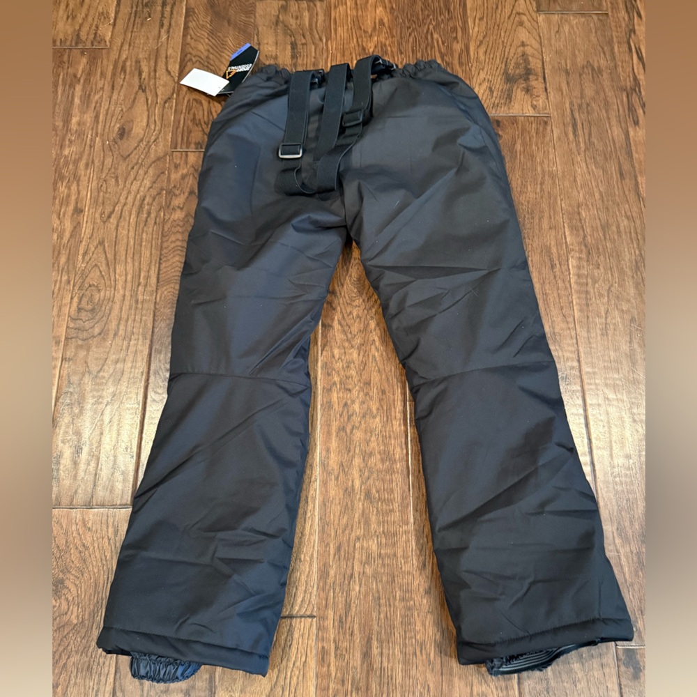 Essentials Black Kids Snow Pants